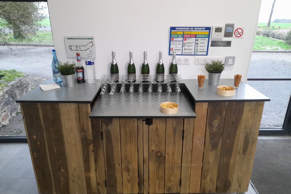 cocktail entreprise au domaine le 5b, ille et vilaine